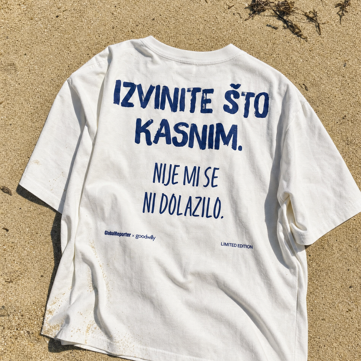 Izvinite što kasnim unisex majica lifestyle