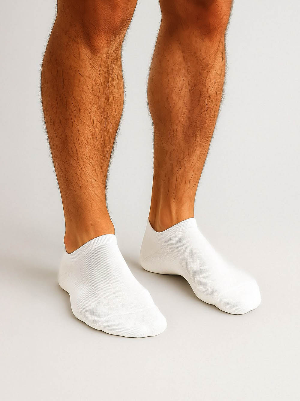 Bele bambus kratke čarape Good Willy – premium udobnost
Bambus bele čarape – close up vlakna
Bele bambus čarape na nozi – lifestyle prikaz