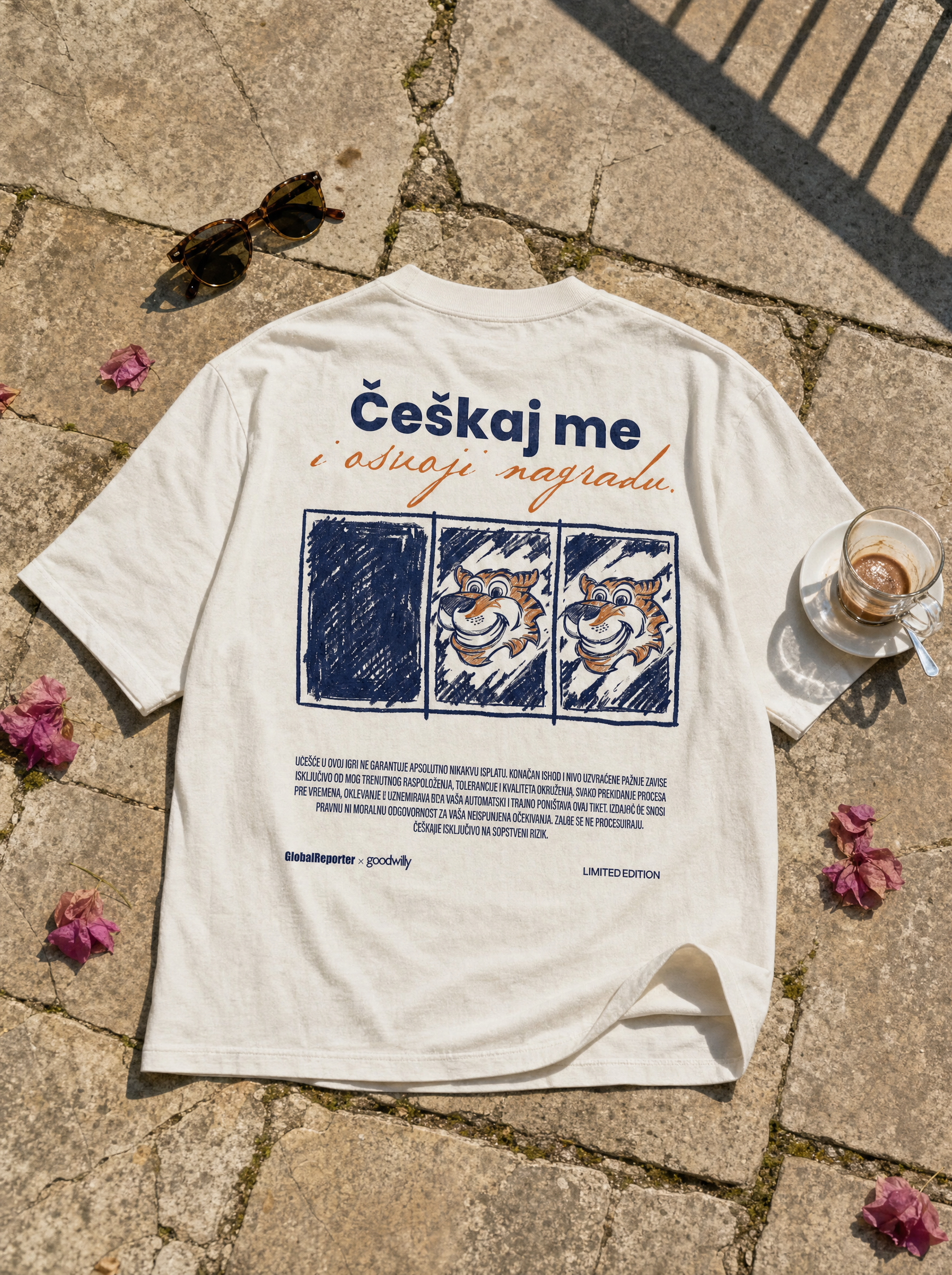 Češkaj me unisex majica lifestyle
